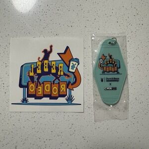 NEW Dutch Bros CMA‎ Bundle Keychain, Hotel Key, Tattoo, Coffee, NASHVILLE